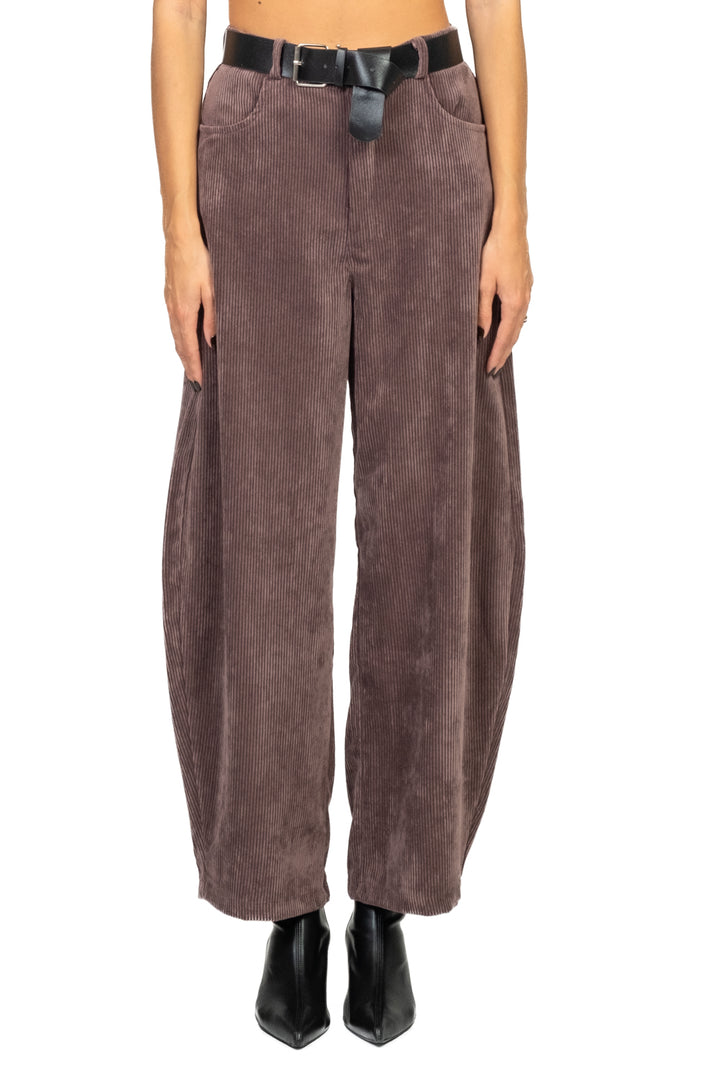 Vicolo - Pantalone barrel velluto a coste Art. TF2015
