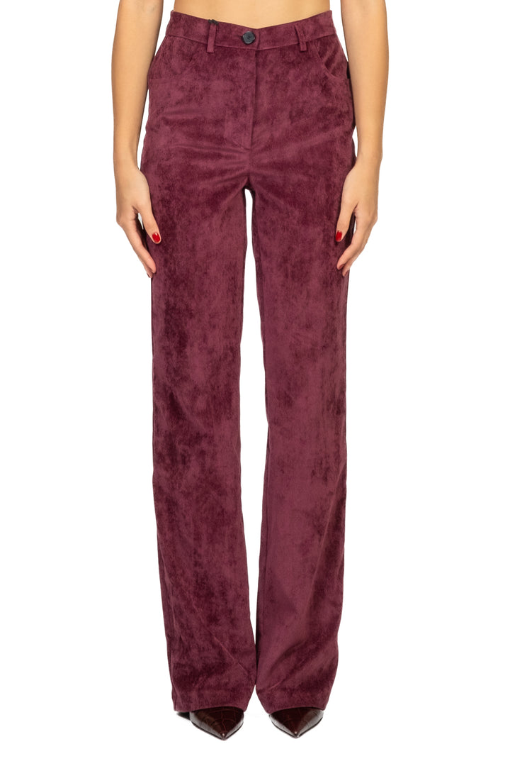 Vicolo - Pantalone gamba dritta velluto millerighe Art. TF1977