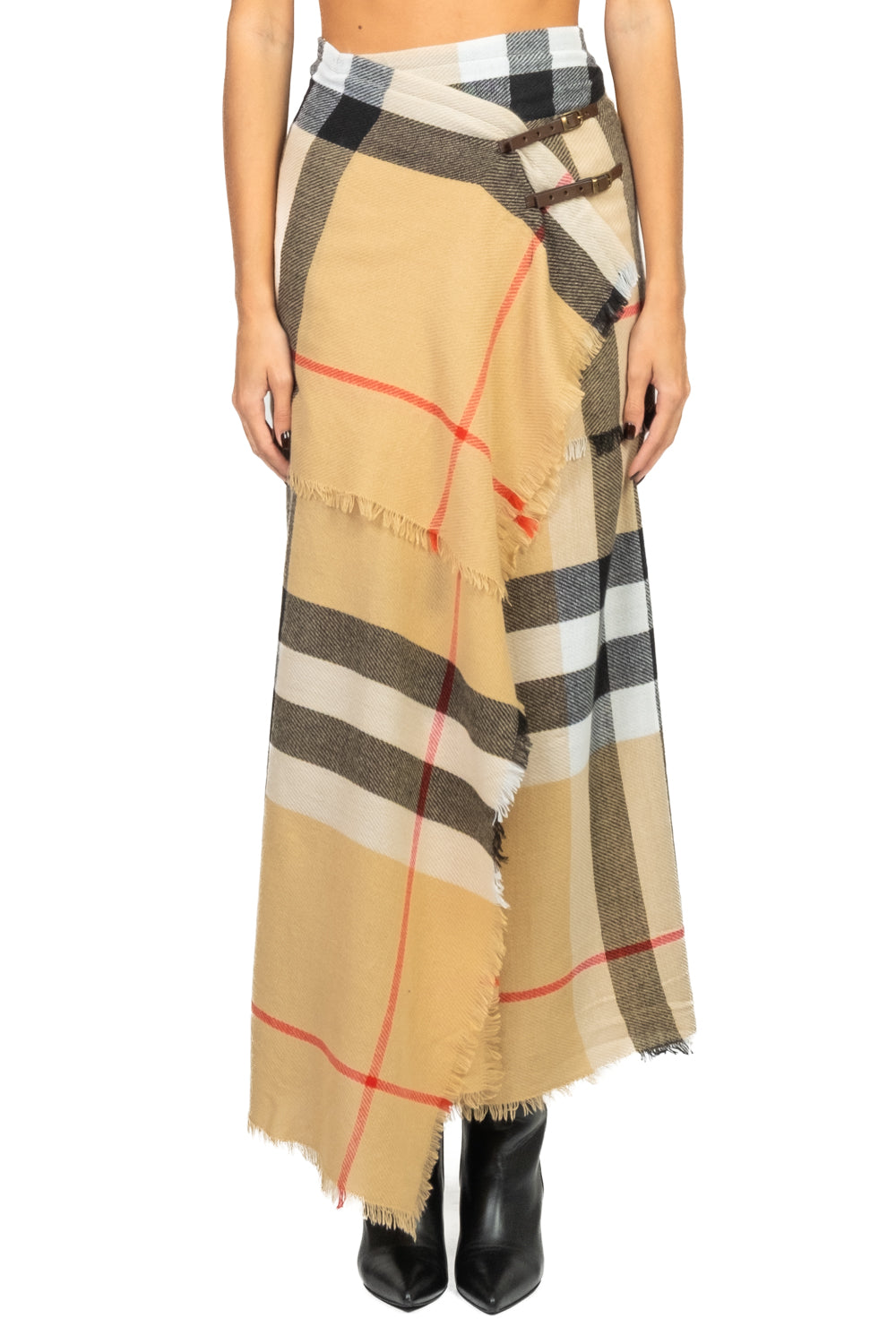 Tensione In - Gonna check con cinturini Art. 38027