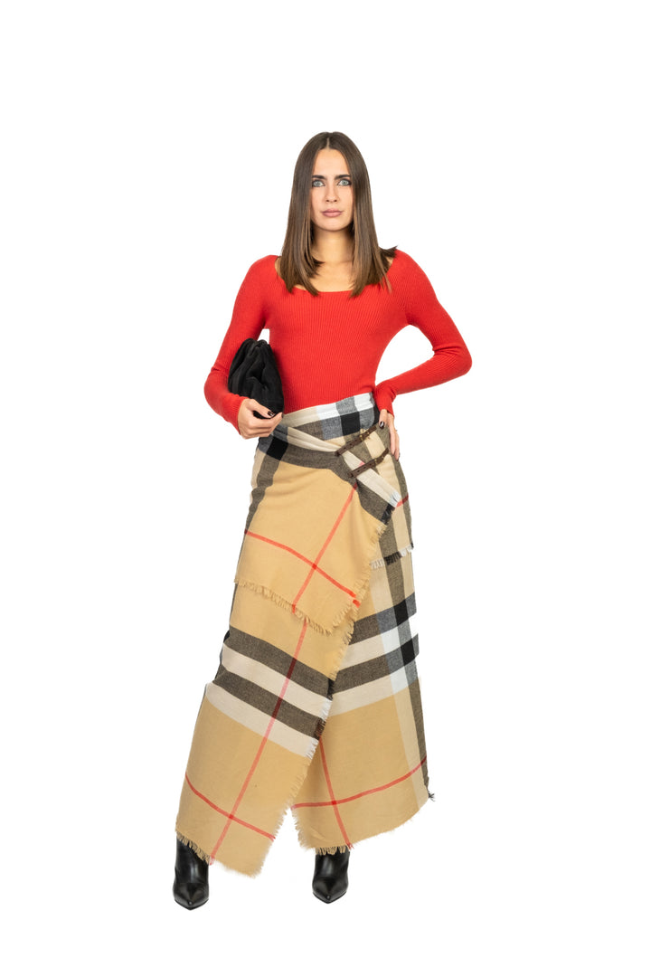 Vicolo - Maglia costine scollo tondo Art. 77316F