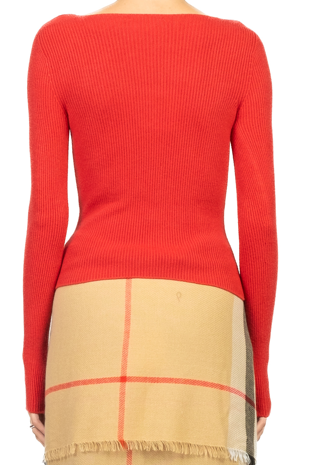 Vicolo - Maglia costine scollo tondo Art. 77316F