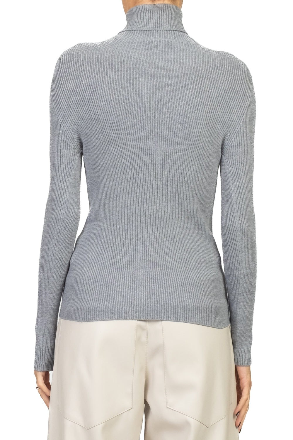 Vicolo - Maglia costine collo alto Art. 77314F