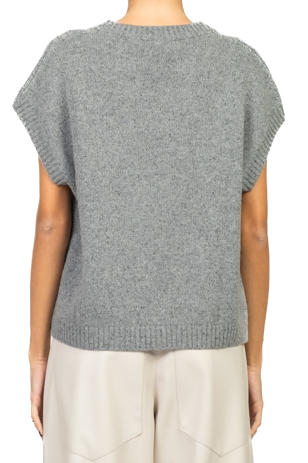 Tensione In - Gilet con applicazioni Art. D82018