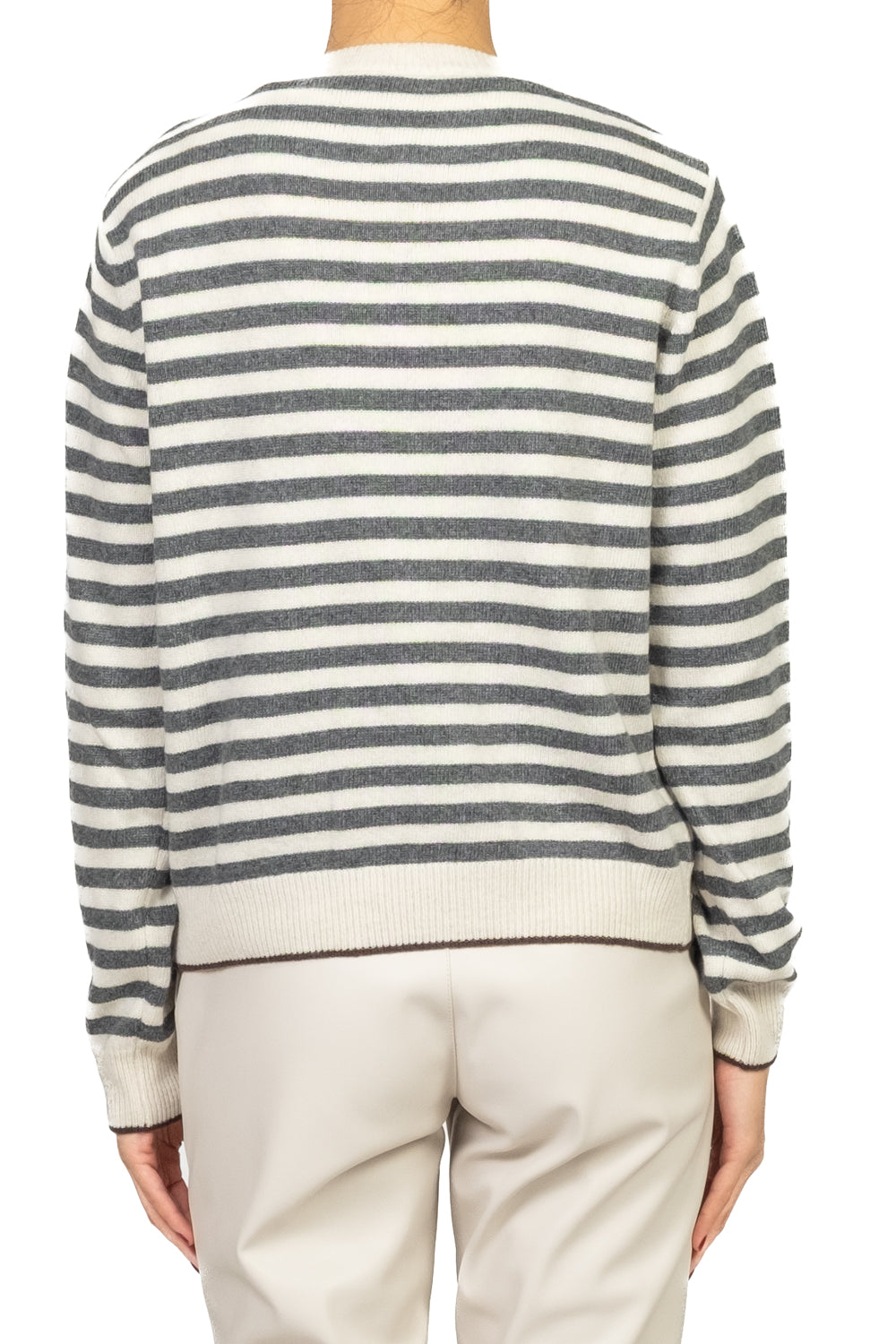 Tensione In - Maglia girocollo rigata Art. D82001