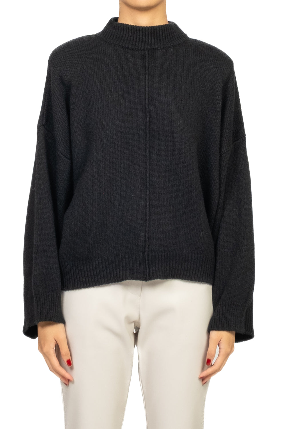 Vicolo - Maglia spalline cucitura frontale Art. 55193F