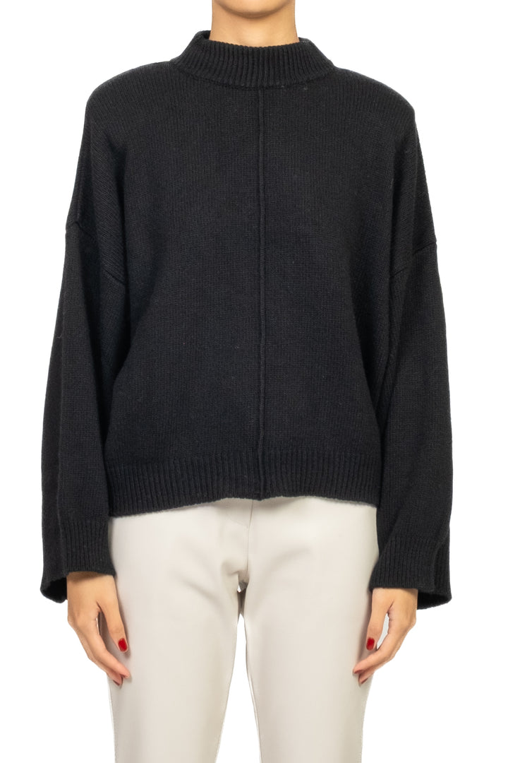 Vicolo - Maglia spalline cucitura frontale Art. 55193F