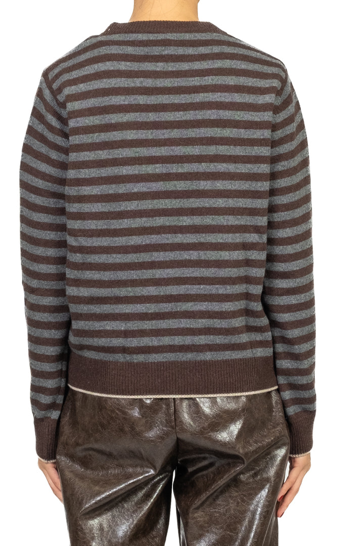 Tensione In - Maglia girocollo rigata Art. D82001