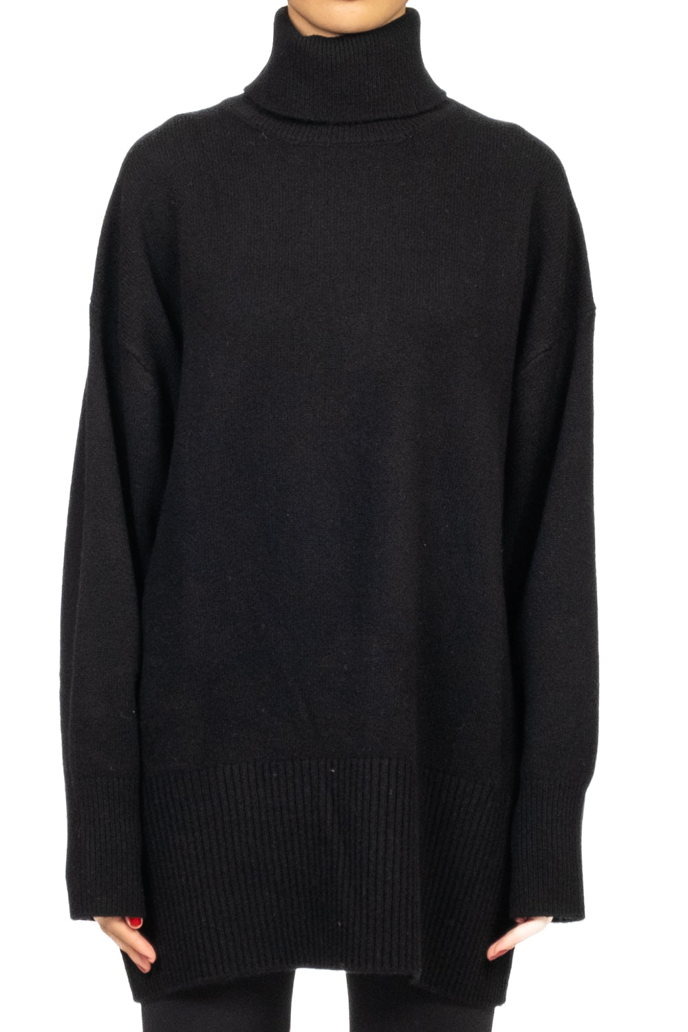 Tensione In - Maglia over con collo alto Art. WL773AI25