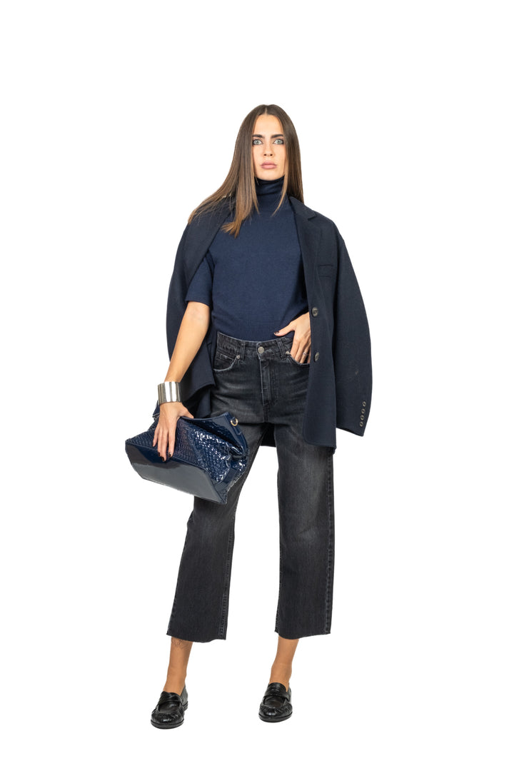 Tensione In - Maglia collo alto mezza manica Art. 72189AI25