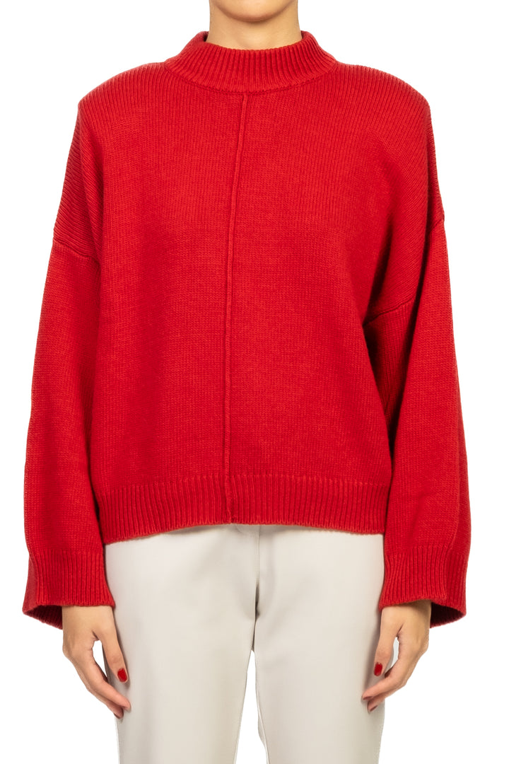 Vicolo - Maglia spalline cucitura frontale Art. 55193F