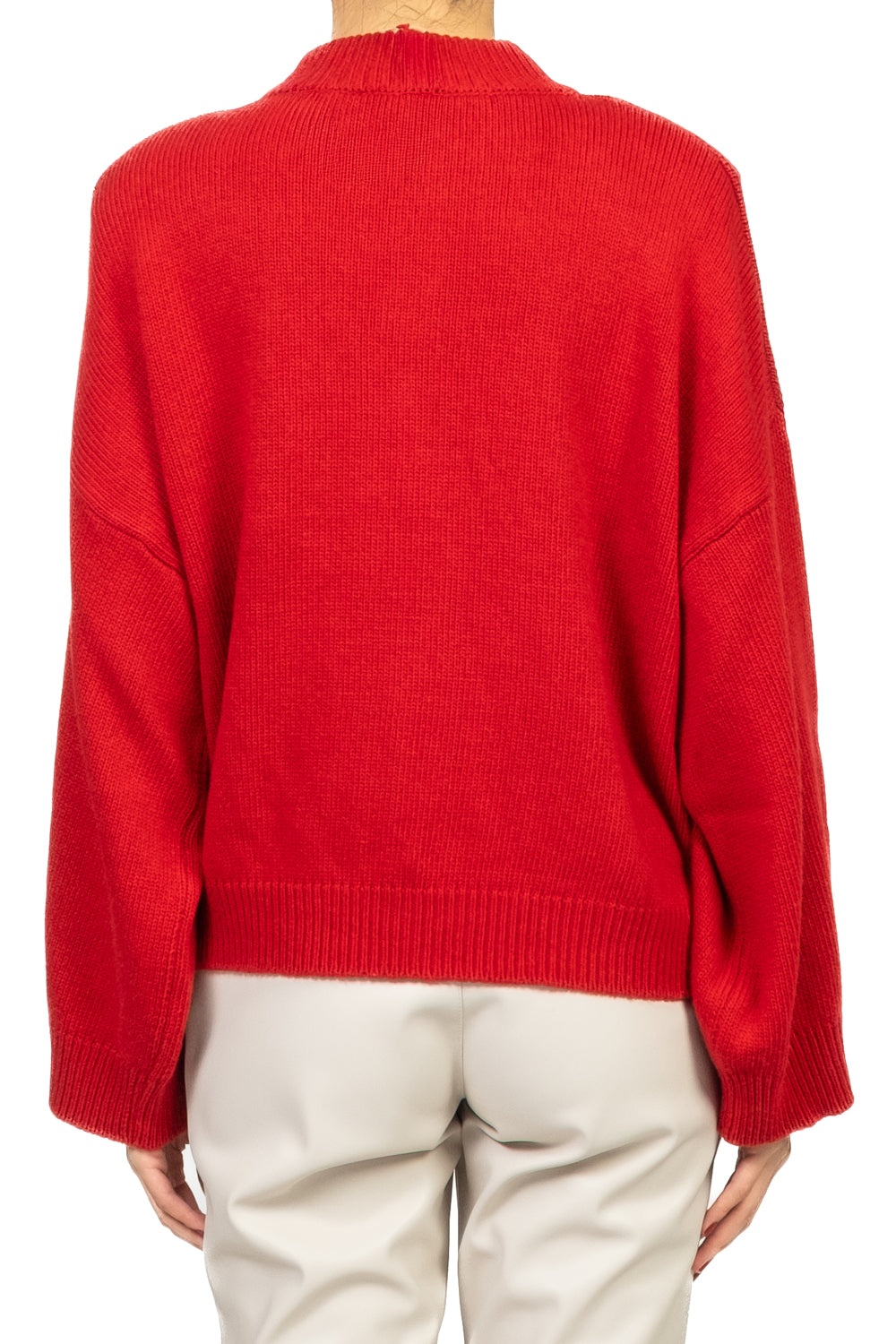 Vicolo - Maglia spalline cucitura frontale Art. 55193F