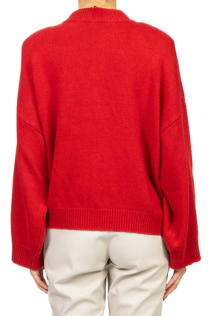 Vicolo - Maglia spalline cucitura frontale Art. 55193F