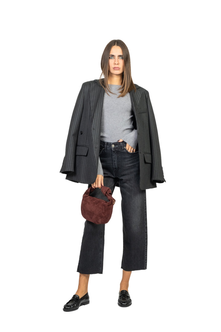 Vicolo - Maglia costine slim Art. 77315F