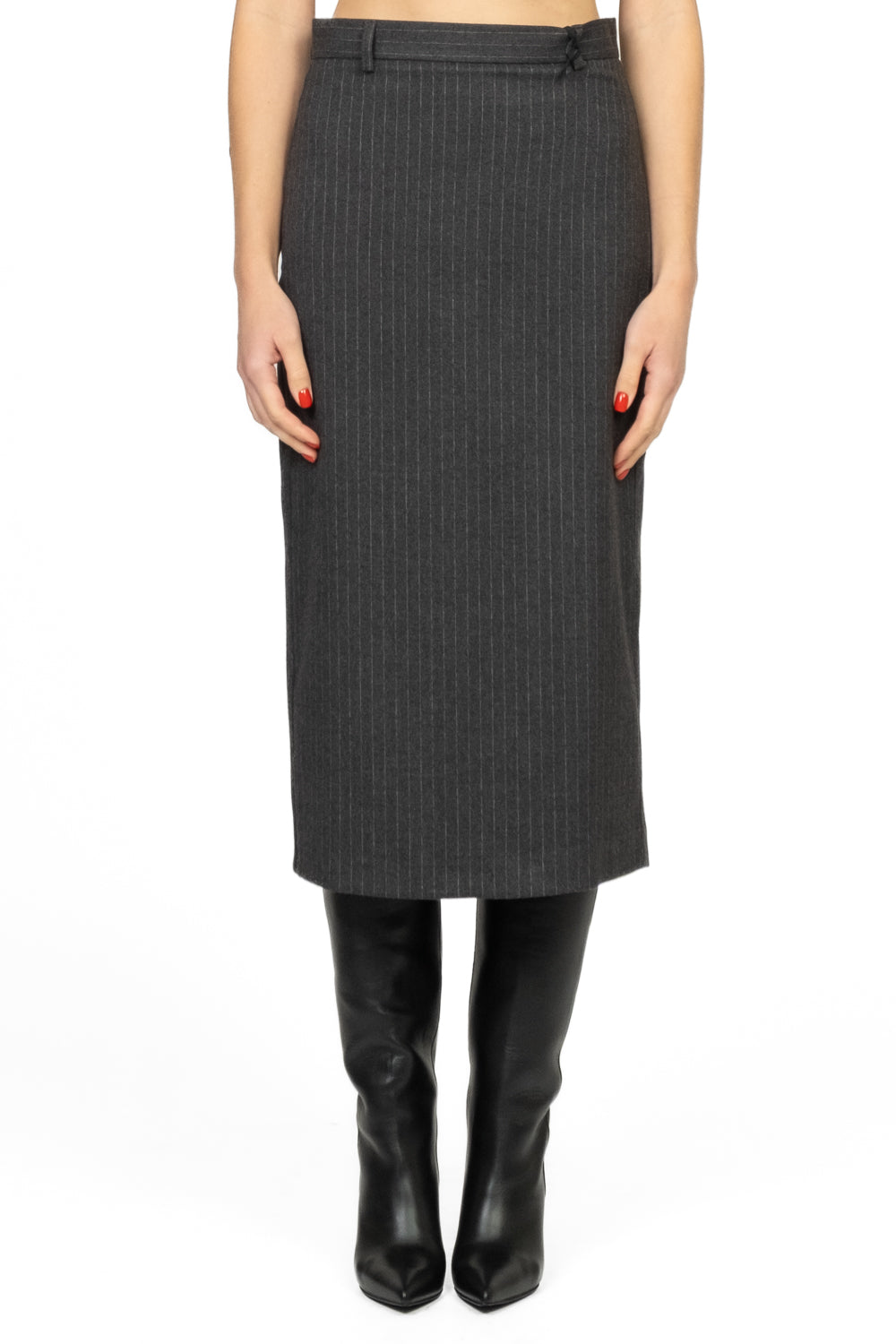 Vicolo - Gonna gessata longuette Art. TF2040