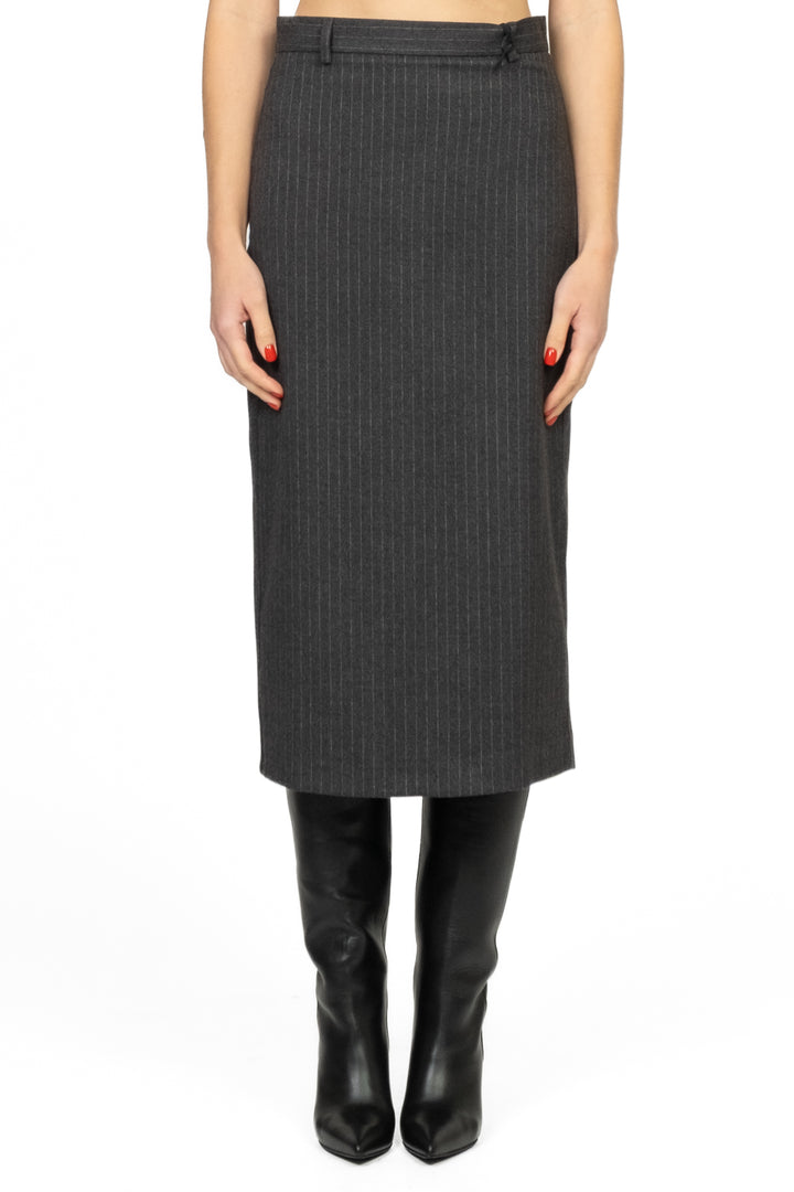 Vicolo - Gonna gessata longuette Art. TF2040