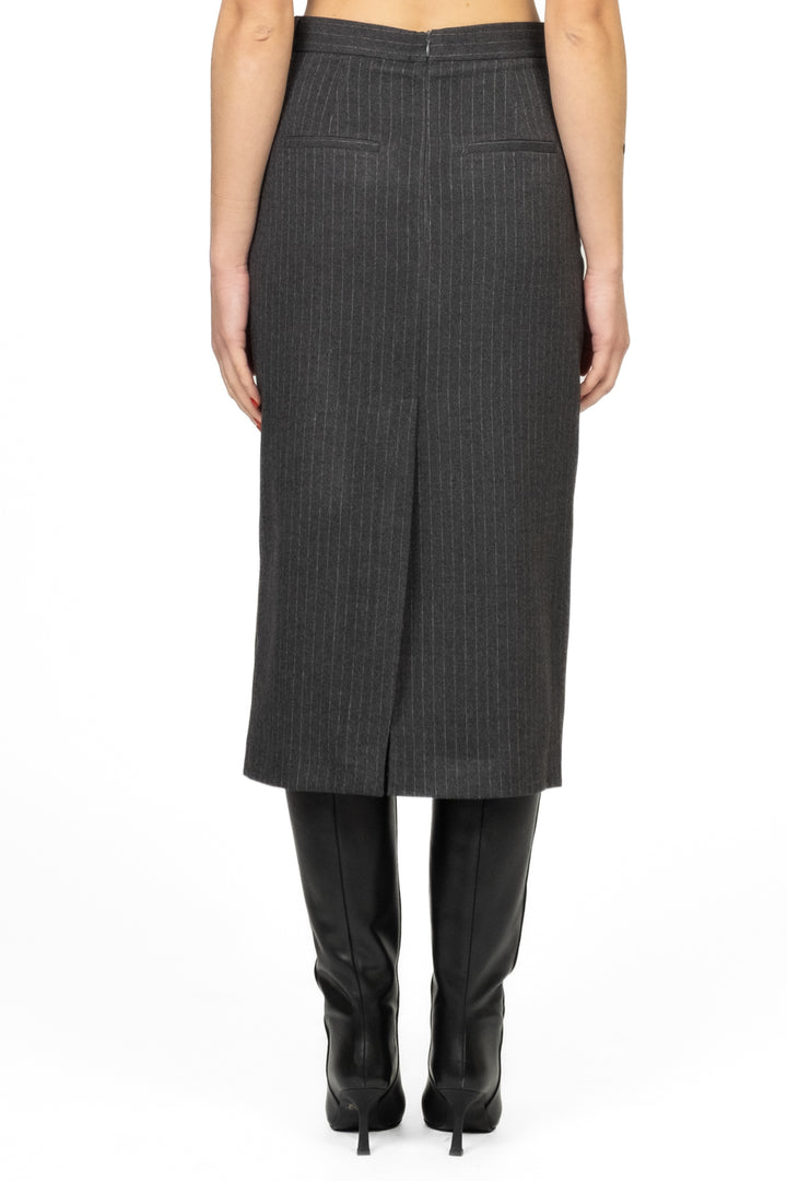 Vicolo - Gonna gessata longuette Art. TF2040