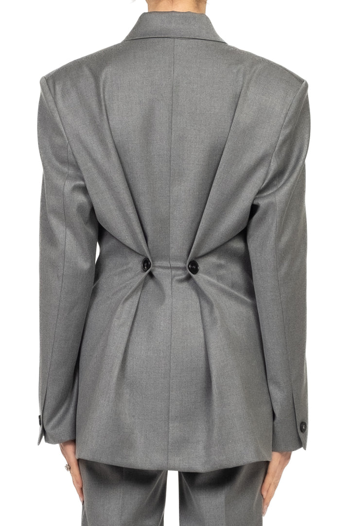 Vicolo - Giacca doppio petto sfiancata con bottoni dietro Art. TF2044