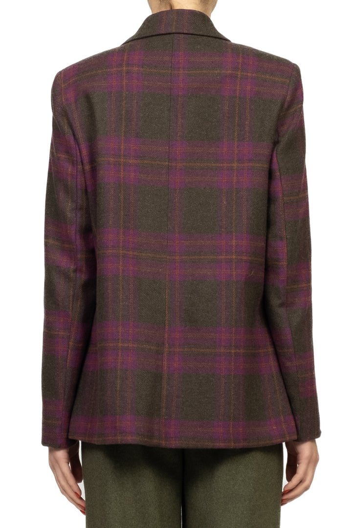 Vicolo - Giacca check con spille Art. TF2086