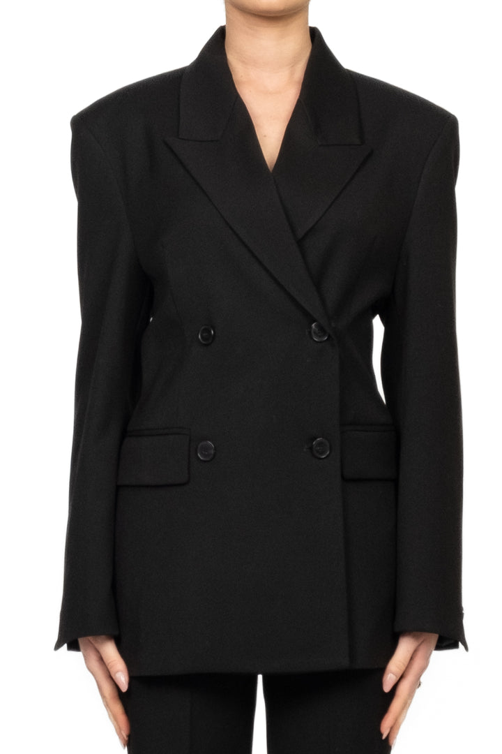 Vicolo - Giacca doppio petto sfiancata con bottoni dietro Art. TF2044