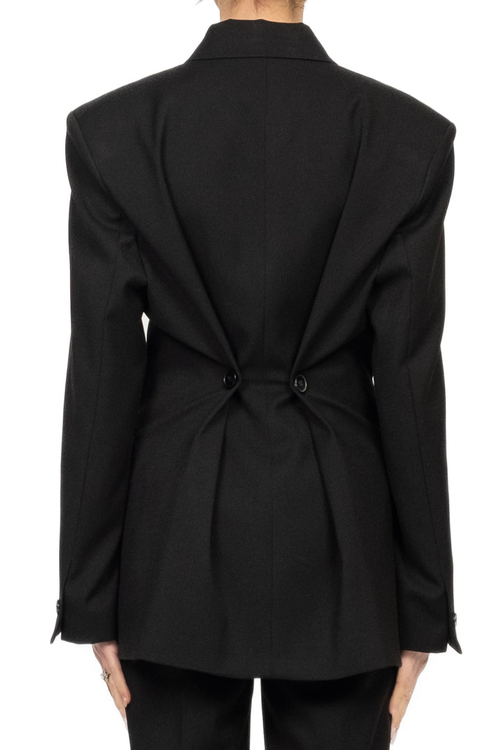 Vicolo - Giacca doppio petto sfiancata con bottoni dietro Art. TF2103