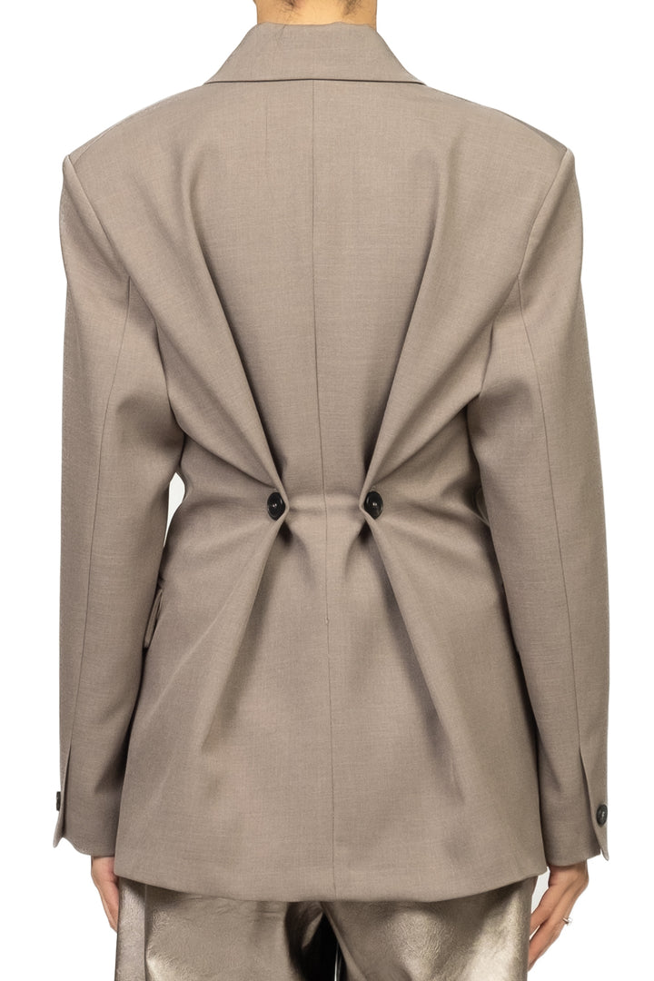 Vicolo - Giacca doppio petto sfiancata con bottoni dietro Art. TF2103