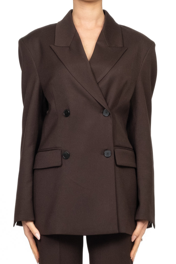 Vicolo - Giacca doppio petto sfiancata con bottoni dietro Art. TF2044