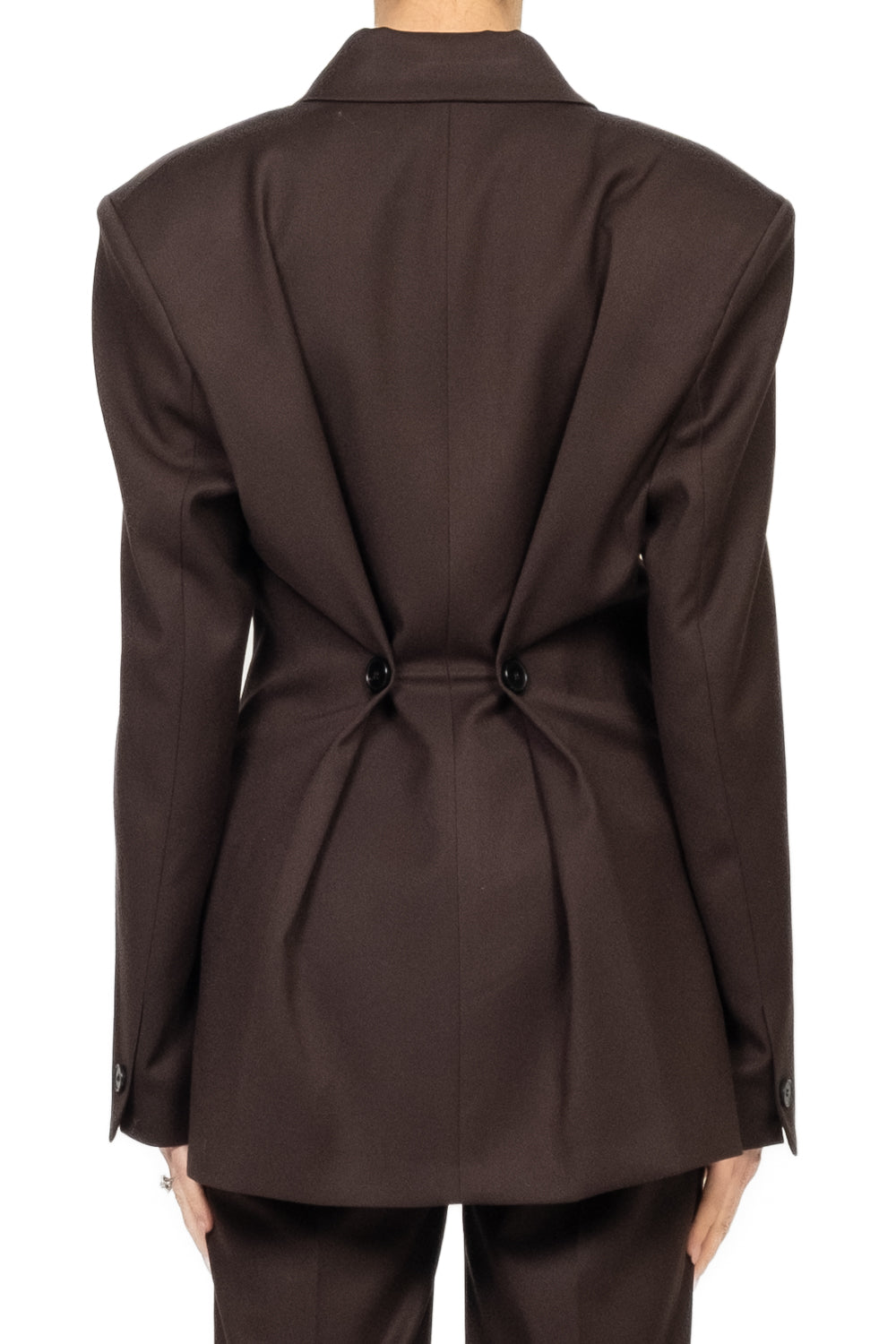 Vicolo - Giacca doppio petto sfiancata con bottoni dietro Art. TF2044