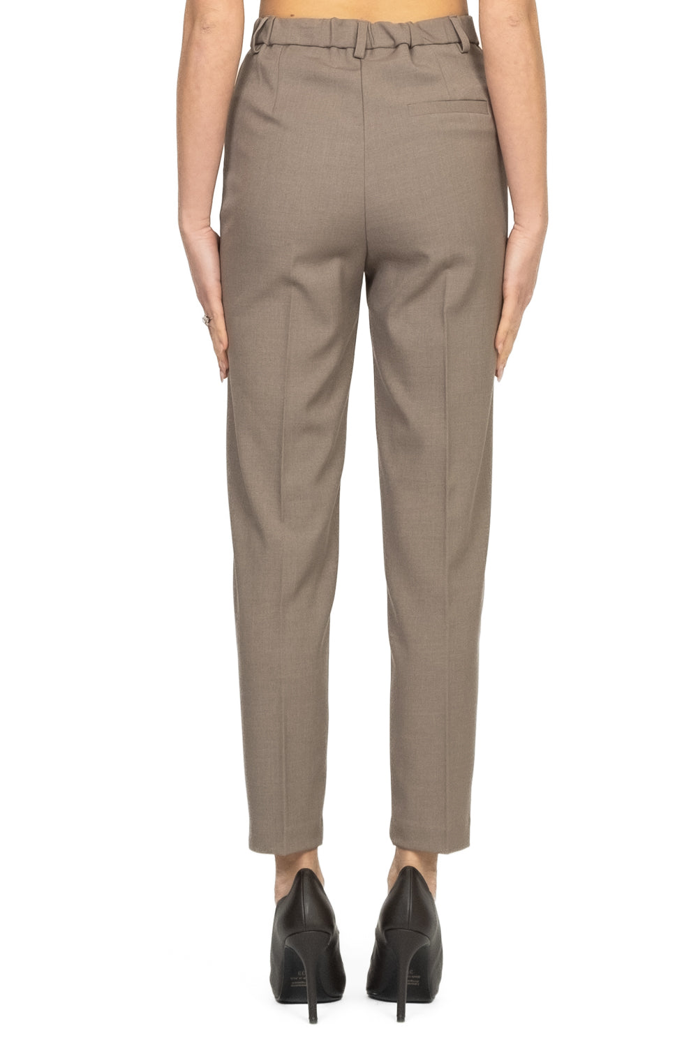 Vicolo - Pantalone sigaretta con elastico posteriore Art. TF2093