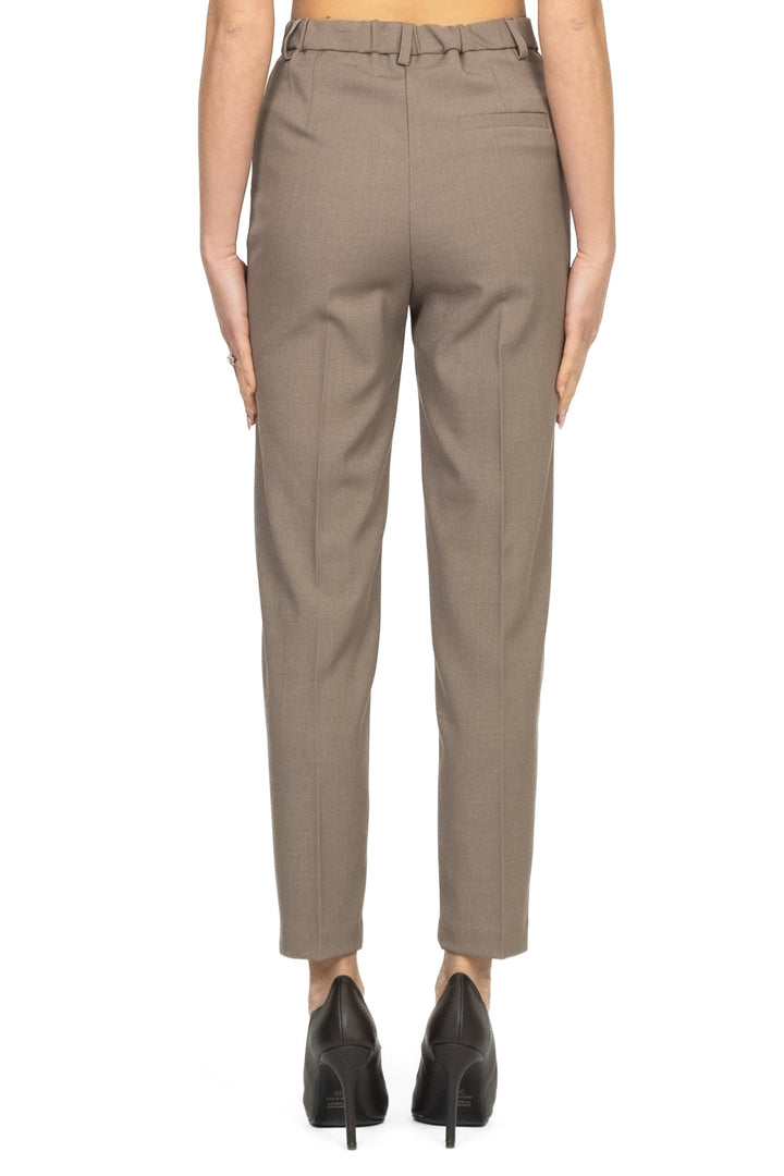 Vicolo - Pantalone sigaretta con elastico posteriore Art. TF2093