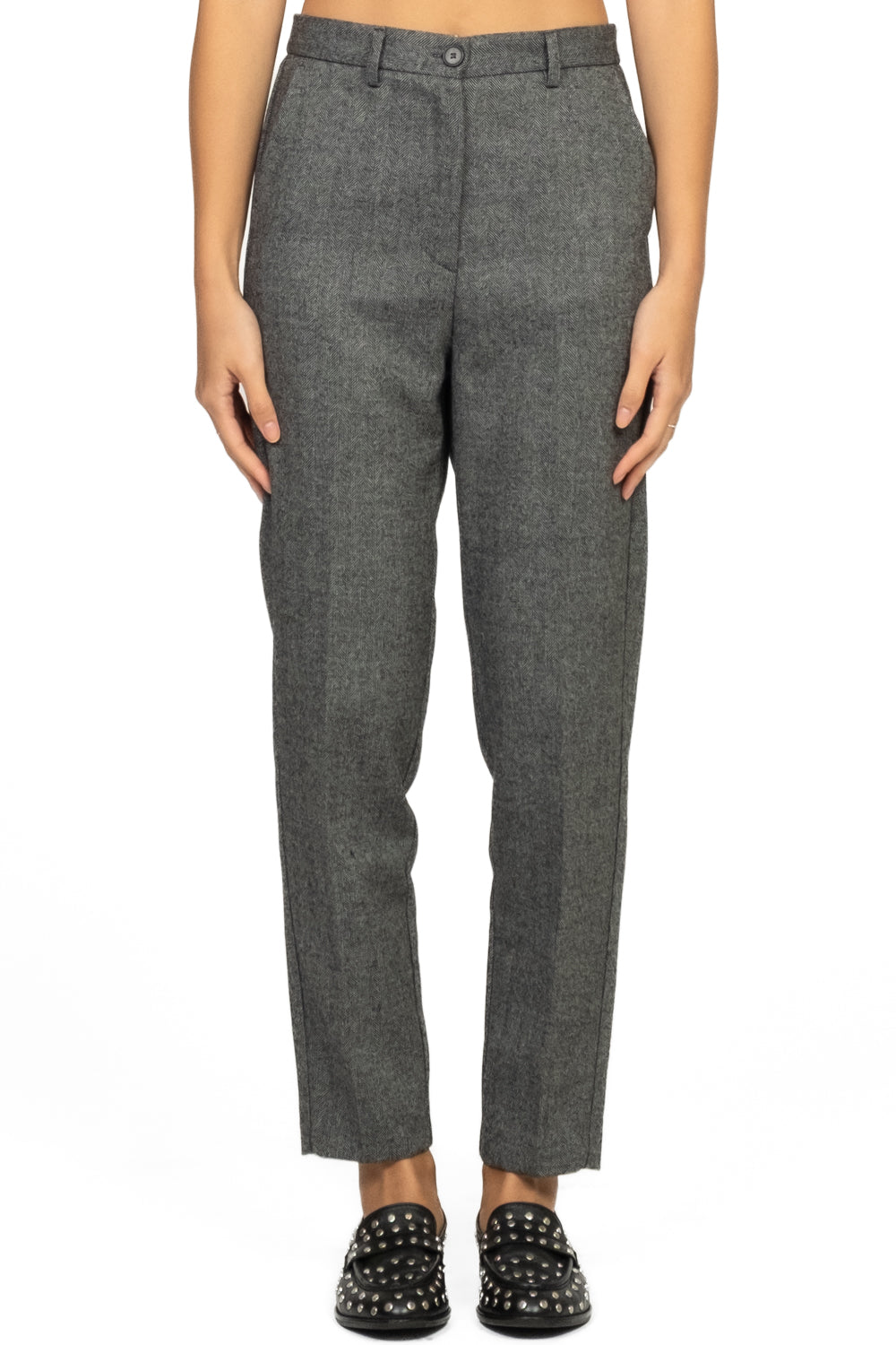 Vicolo - Pantalone sigaretta spigato Art. TF2096