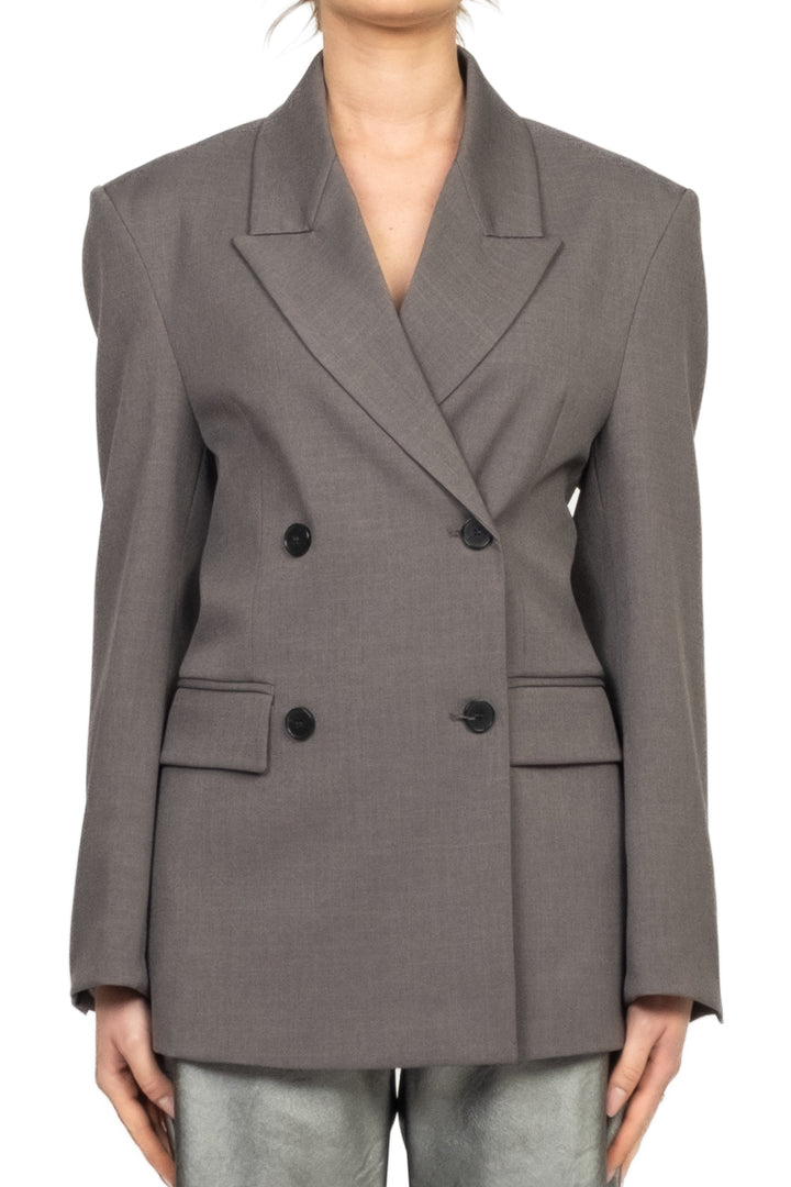 Vicolo - Giacca doppio petto sfiancata con bottoni dietro Art. TF2103