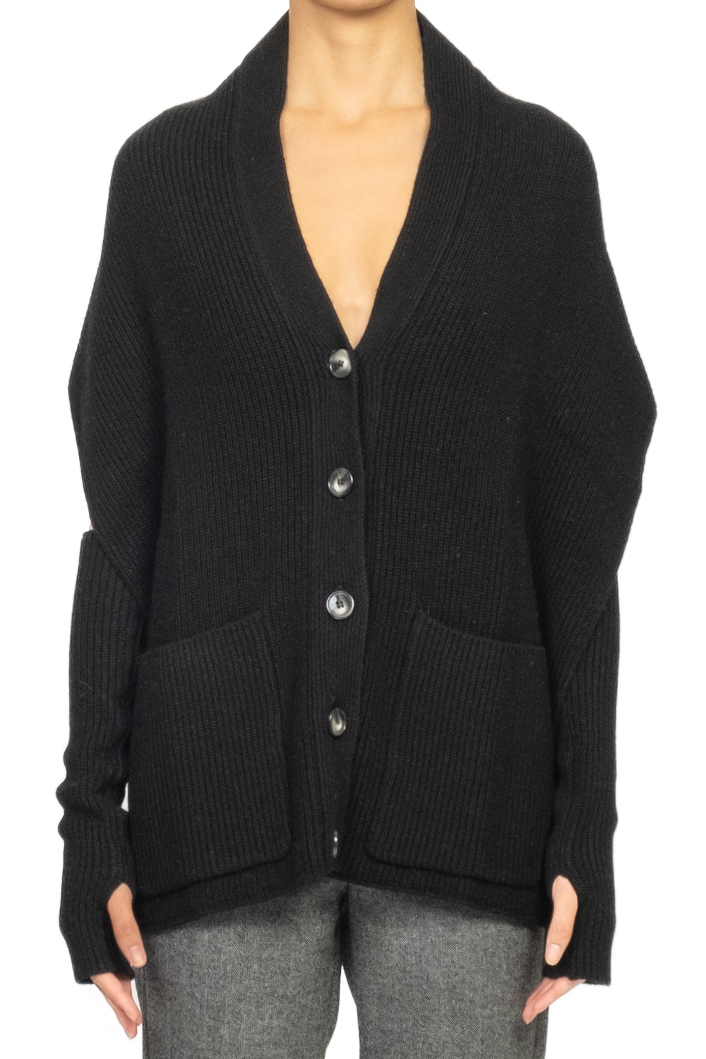 Vicolo - Gilet davantino in maglia con manicotti Art. 77353F