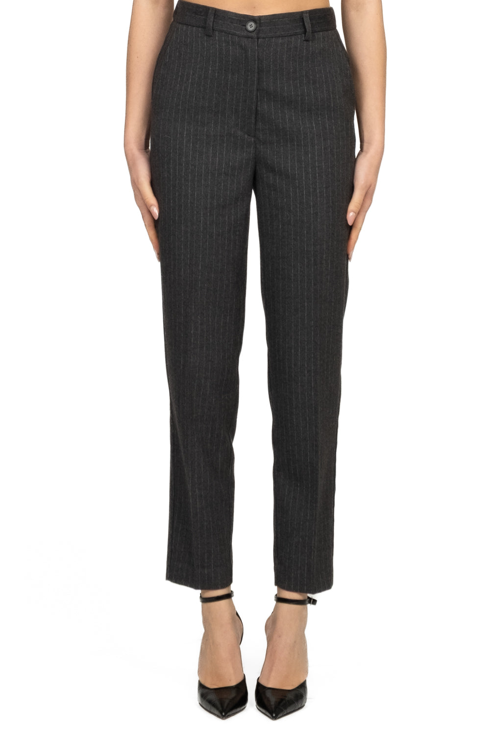 Vicolo - Pantalone sigaretta gessato Art. TF2095