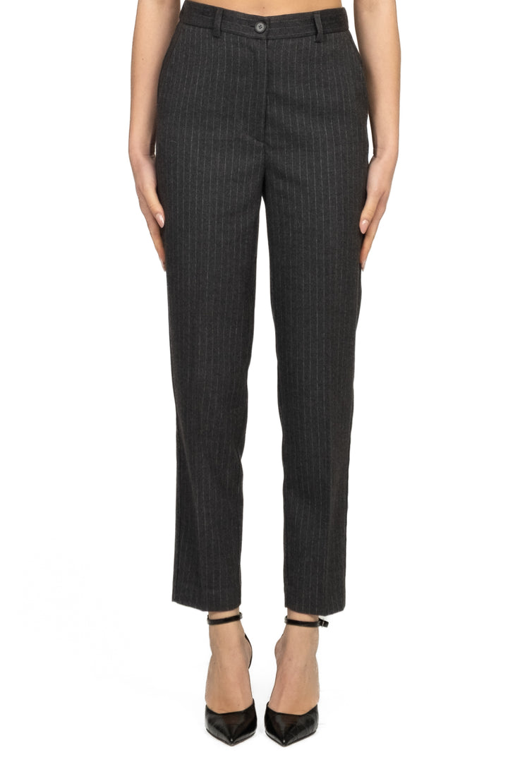 Vicolo - Pantalone sigaretta gessato Art. TF2095