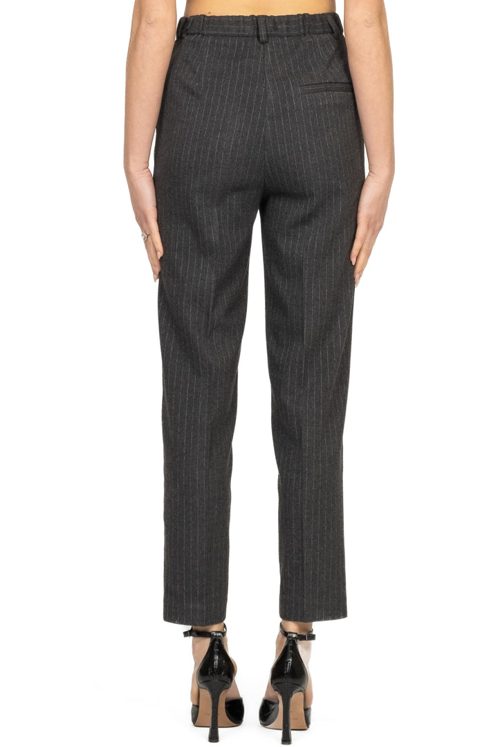 Vicolo - Pantalone sigaretta gessato Art. TF2095