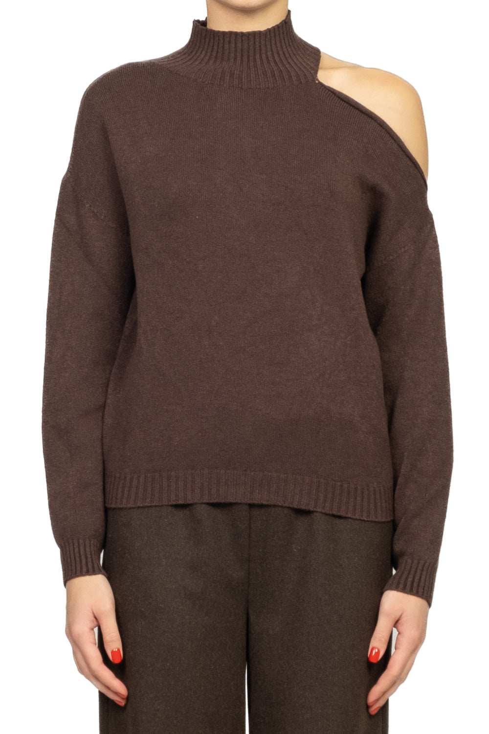 Vicolo - Maglia mezzo collo cut out Art. 77312F