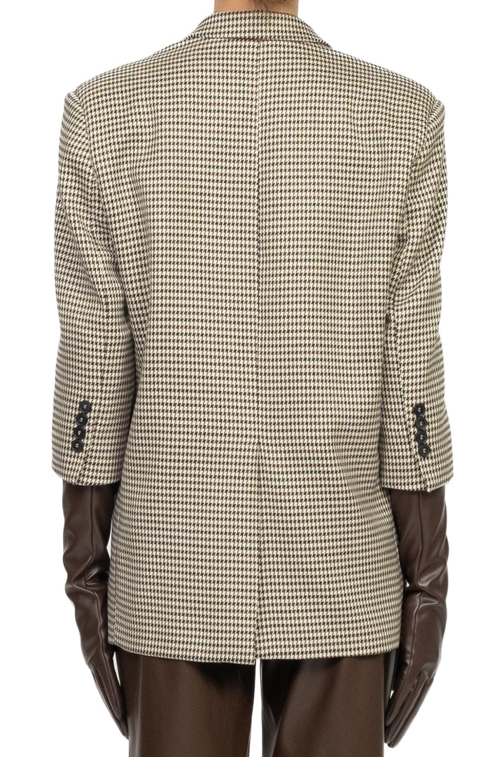 Vicolo - Giacca doppio petto pied de poule con guanti Art. TF2107