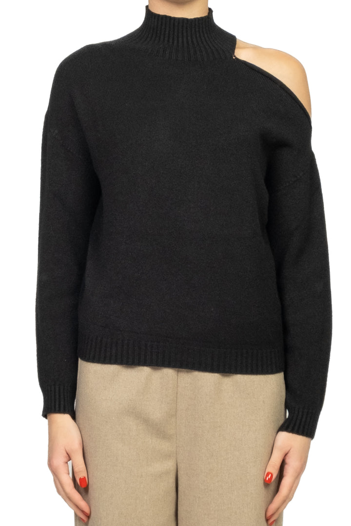 Vicolo - Maglia mezzo collo cut out Art. 77312F