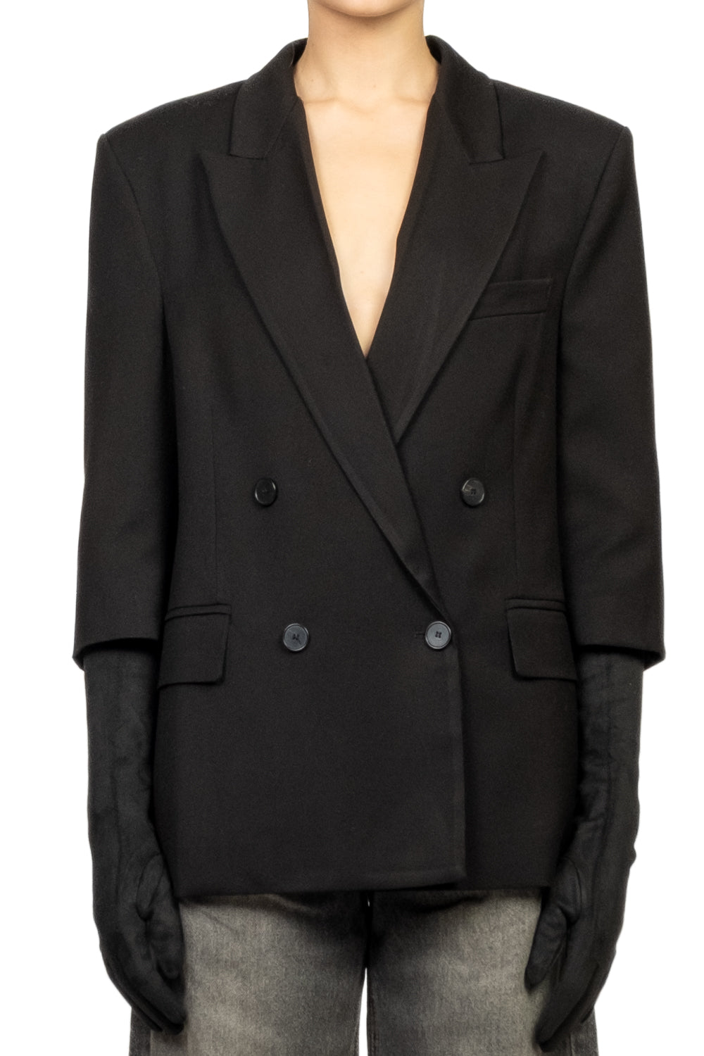 Vicolo - Giacca doppio petto con guanti Art. TF2106