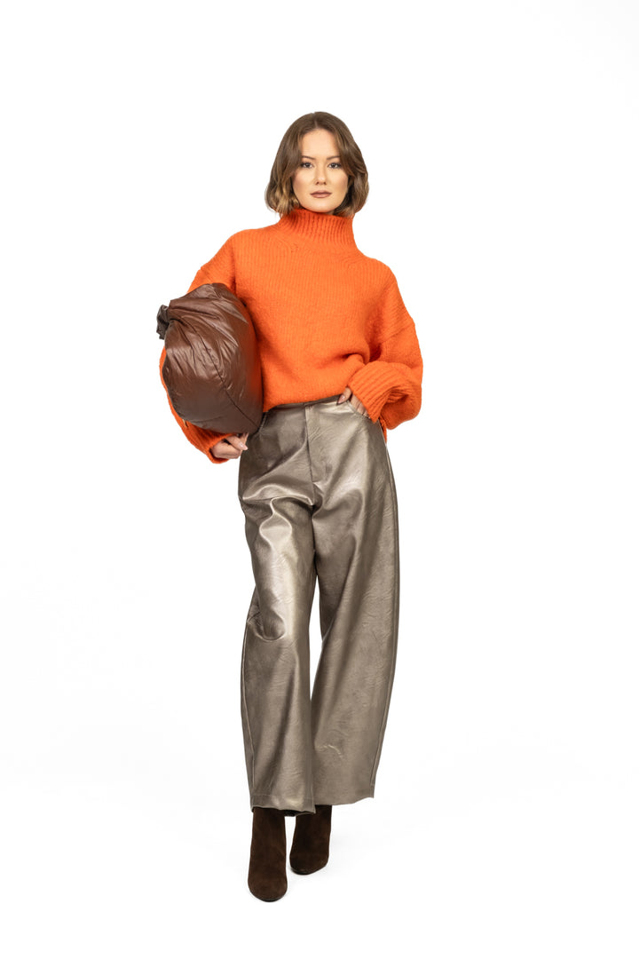 Vicolo - Maglia over collo alto Art. 33062F