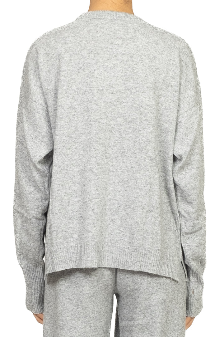 Vicolo - Maglia girocollo con spacchetti Art. 22128F