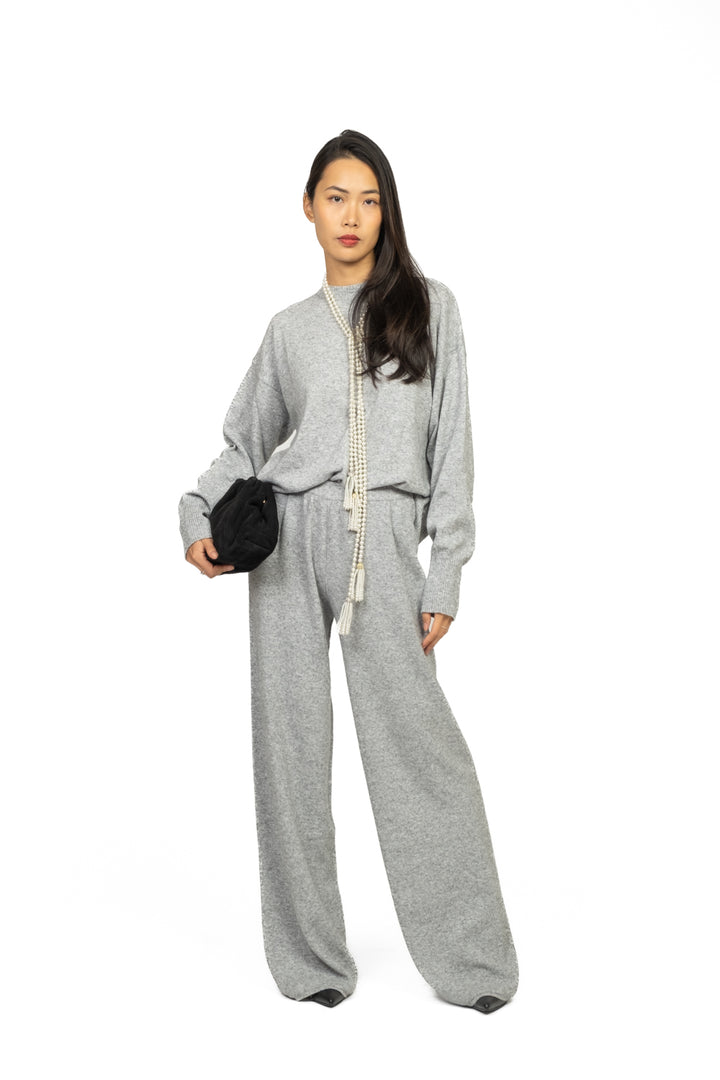 Vicolo - Maglia girocollo con spacchetti Art. 22128F