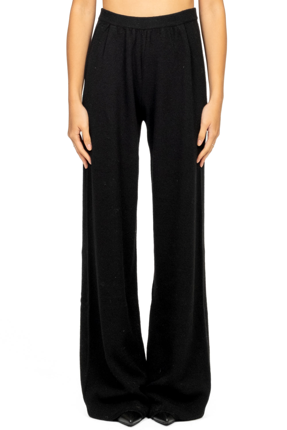 Vicolo - Pantalone in maglia a palazzo Art. 22107F