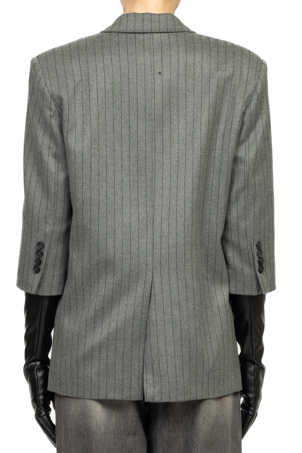 Vicolo - Giacca doppio petto gessata con guanti Art. TF2104