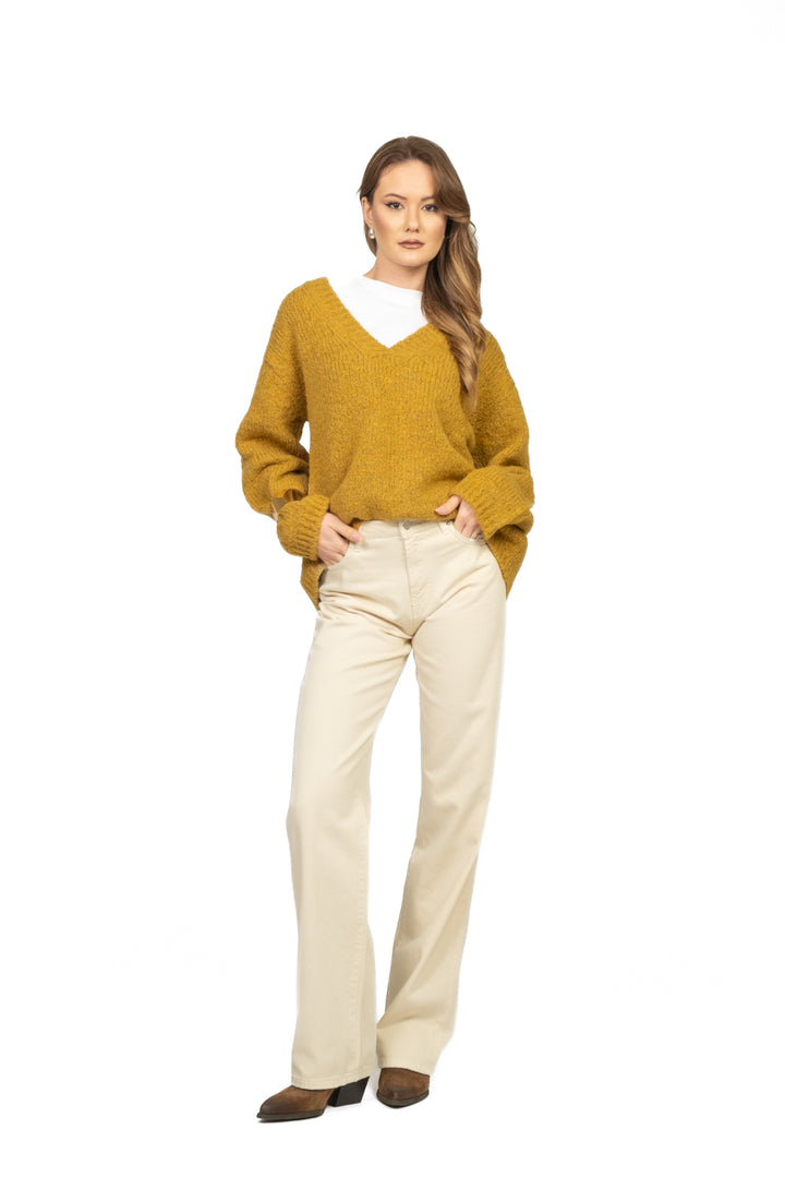 Vicolo - Maglia over scollo V Art. 33063F