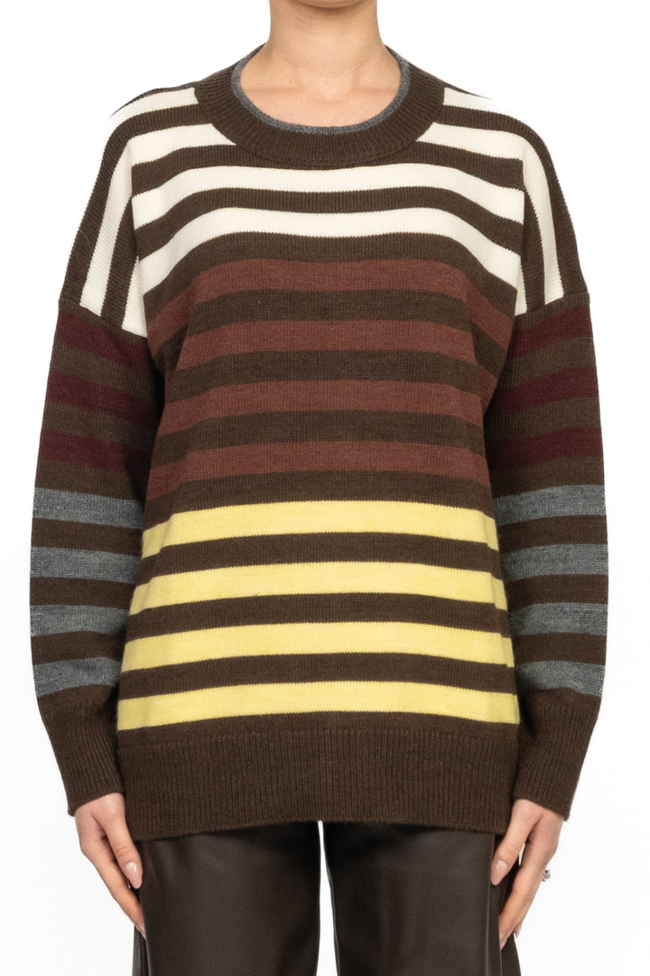 Vicolo - Maglia over rigata Art. 77356F