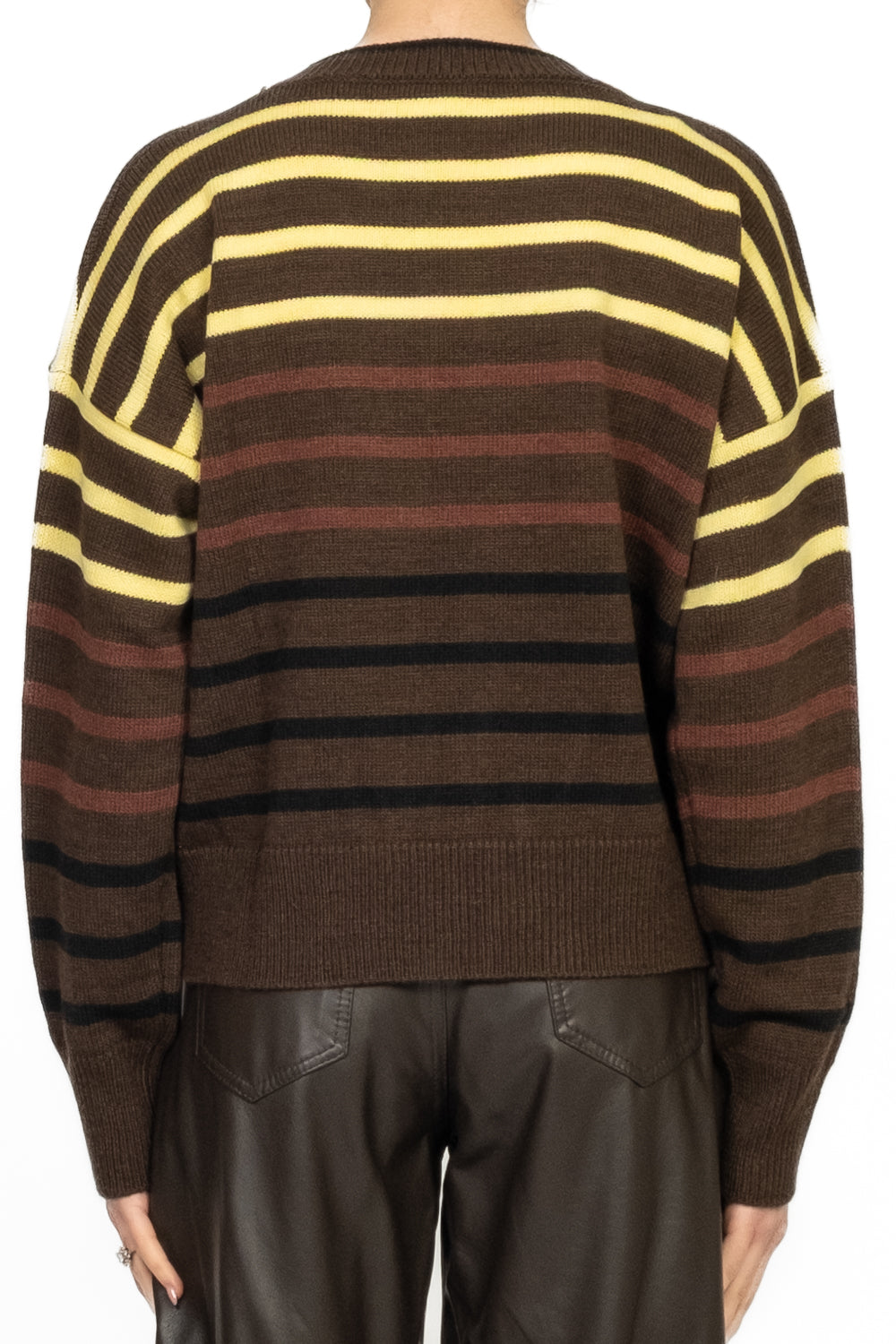 Vicolo - Maglia scatoletta rigata Art. 77357F