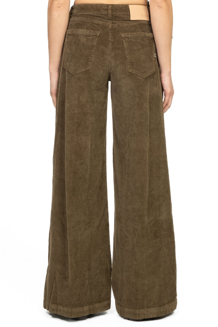 Vicolo - Pantalone palazzo velluto coste MADISON Art. DF5323