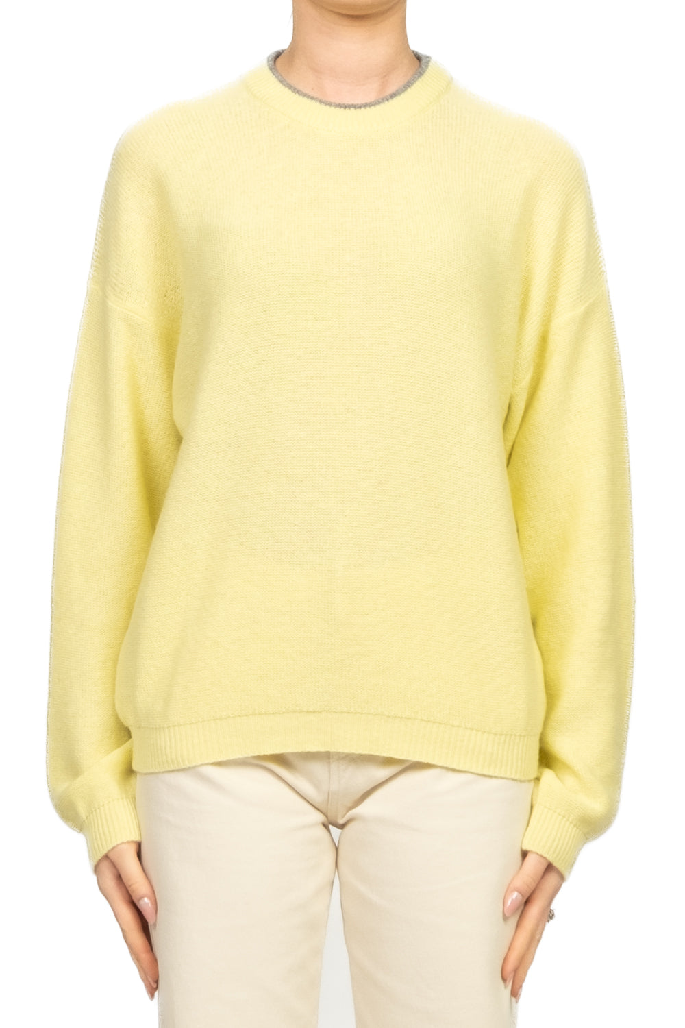 Vicolo - Maglia girocollo contrasto Art. 77354F