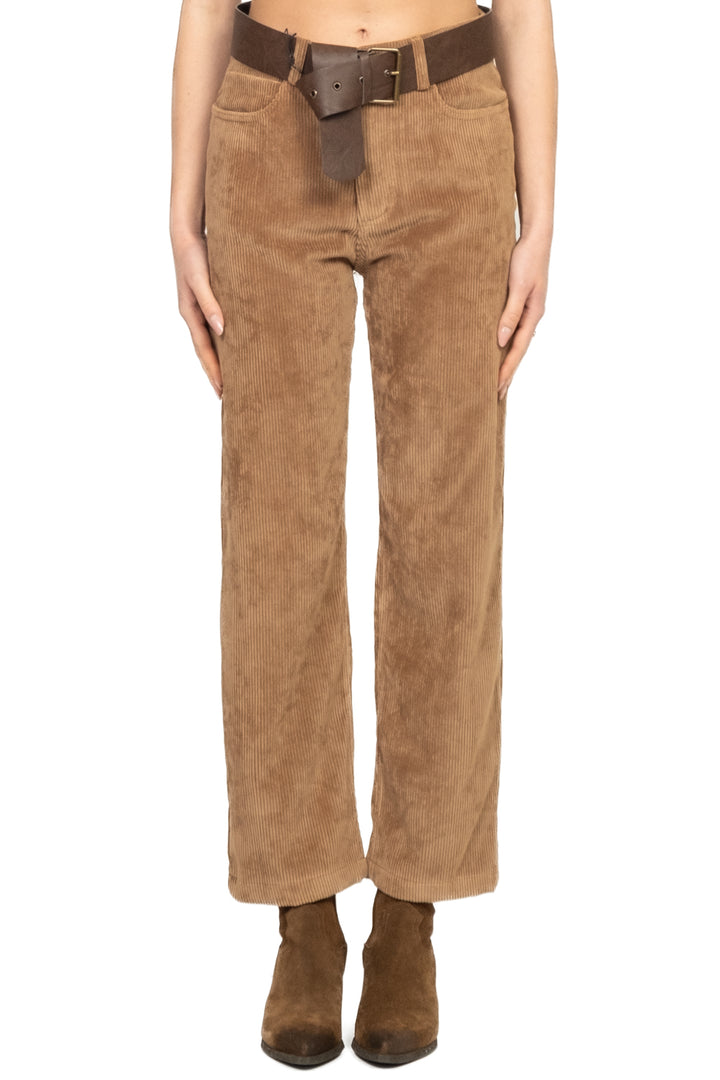 Tensione In - Pantalone crop velluto a coste Art. W25PB22